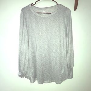 Long sleeved casual top